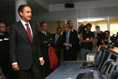 José Luis Rodríguez Zapatero, en el Centro de Operaciones Conjunto