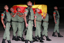 Llegada de los féretros de los soldados españoles fallecidos en Afganistán
