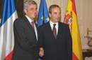 El ministro Alonso se reune con su homólogo francés, Hervé Morin