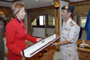 La Secretaria de Estado de Defensa, Soledad López, ha concluido  hoy su visita de trabajo a los Emiratos Árabes Unidos