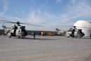 El destacamento de helicópteros del Ejército del Aire (HELISAF) ubicado en la Base de Apoyo Avanzado (FSB) de Herat (Afganistán)