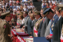 Entrega de los reales despachos en la Academia General Militar de Zaragoza