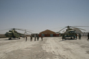 Helicópteros Mi-17 del 207 Cuerpo Aéreo del Ejército Afgano
