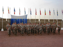 Imposición de condecoraciones en Yamena (Chad) a militares españoles