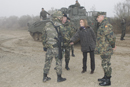 Visita de la ministra de Defensa a la Brigada de Infantería 'Guadarrama' XII