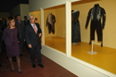 La ministra de Defensa Carme Chacón inaugura la exposición '1808-1814 de súbditos a ciudadanos', en el museo de Santa Cruz