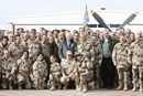 La ministra de Defensa y el ministro de Exteriores felicitan la Navidad a las tropas destacadas en Herat