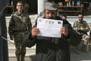 Efectivos de la nueva Unidad de Intervención de la Policía Afgana en Badghis (Afganistán) han concluido el curso de capacitación impartido por los miembros del Equipo de Reconstrucción Provincial (PRT) español de Qala-i-Naw