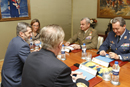 La Ministra de Defensa, Carme Chacón, ha presidido hoy la primera reunión del Consejo de Jefes de Estado Mayor
