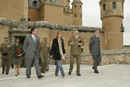 La ministra de Defensa durante su visita al Archivo Militar de Segovia