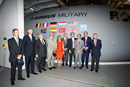 Reunión de los ministros de Defensa de los siete países participantes en el programa europeo A-400 M (Turquía,  Reino Unido, Bélgica, España, Francia, Luxemburgo y Alemania)