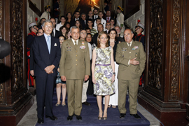 Foto de familia de los Premios Ejército 2009