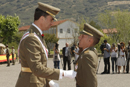 S.A.R. el Principe de Asturias entrega los Reales Despachos de Sargento al número Uno del Cuerpo General de las Armas