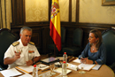 La ministra Chacón preside el Consejo Superior Armada