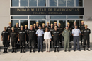 Visita de la ministra de Defensa Carme Chacón a la Unidad Militar de Emergencias (UME)