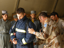 Curso de formación impartido a policias Afganos