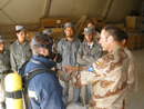 Curso de formación impartido a policias Afganos