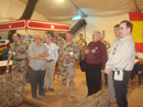 Una delegación de médicos españoles, ha visitado el Destacamento Español Sirius, en el Chad