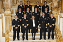 La ministra de Defensa, Carme Chacón, ha presidido hoy la reunión del Consejo Superior de la Armada, que ha tenido lugar en las dependencias del Cuartel General de la Armada en Madrid