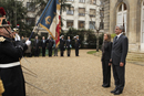 Reunión ministro de Defensa francés