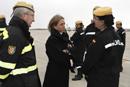 La ministra de Defensa recibe al personal de la UME procedentes de Haiti