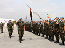 Asarta condecora a los cascos azules españoles en Líbano