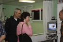 Lady Ashton visitó las instalaciones del hospital del Castilla