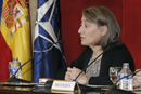 La subsecretaria del Ministerio de Defensa  María Victoria San José Villacé inaugura el seminario