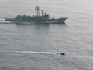 La fragata 'Victoria' frusta un ataque de piratas contra un buque noruego en el Golfo de Adén