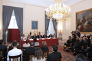 Presentación del II Festival de Música Militar en el Palacio Real de Madrid