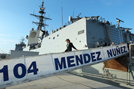 La fragata 'Méndez Núñez', rumbo a Libia para cumplir el embargo