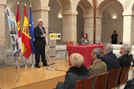 El presidente de la Junta de Comunidades de Castilla-La Mancha, José María Barreda Fontes, dirige unas palabras a los asistentes