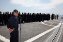 El Contralmirante al mando de la agrupacion marítima de la OTAN en Libia elogia la actuación española en el rescate de 114 inmigrantes a la deriva