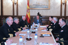 Comienzo de la sesión del Consejo