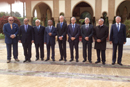 El ministro de Defensa Pedro Morenés,  durante la reunión ministerial de la Iniciativa 5+5 en Rabat