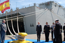El Secretario de Estado de Defensa, ha inaugurado esta mañana el muelle número 2 de la Base Naval de Rota