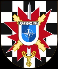 C-IED COE Coat of Arms