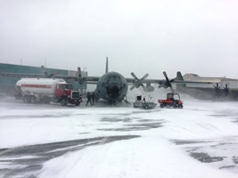 The Spanish Hercules made a stop in St. John's, Canada