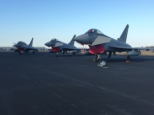 Eurofighters on the tarmac