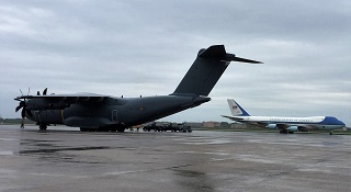 Spanish A400 and Air Force One