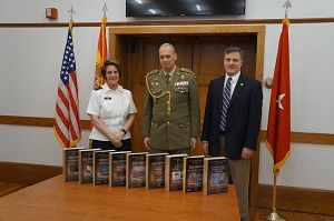 Military Attaché with USMA representatives