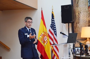 Col. Wallace, Director of the CTO, during his presentation
