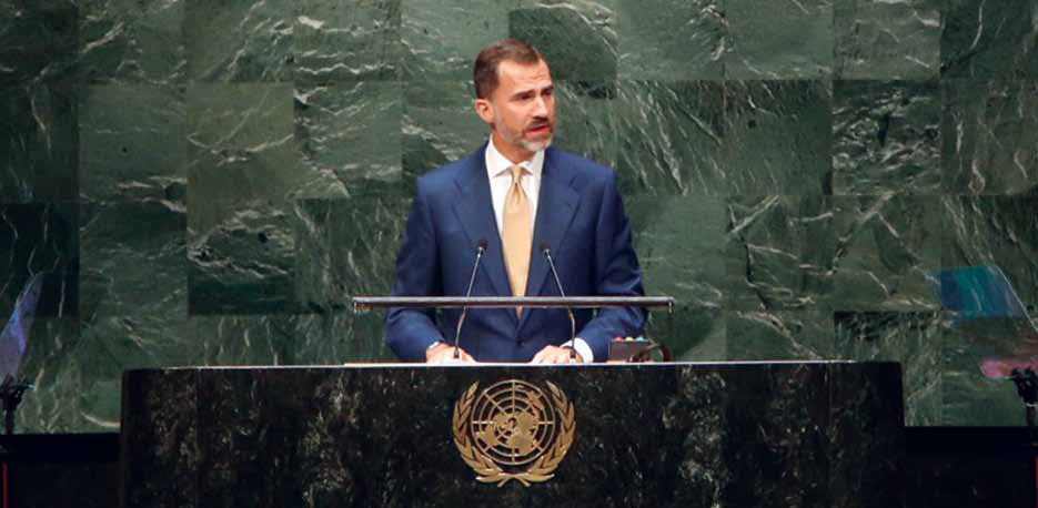 Felipe VI in UN General Assembly