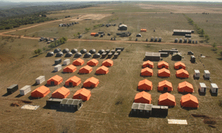Campamento Damnificados 500 Personas.
