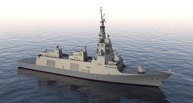 El Ministerio de Defensa firma con Navantia la orden de ejecución de las cinco fragatas F110 para la Armada