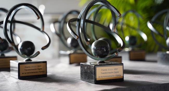 Defensa recibe, por tercer año consecutivo, el premio de la asociación ASLAN a la transformación digital