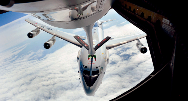 'Carácter español en la unidad AWACS'