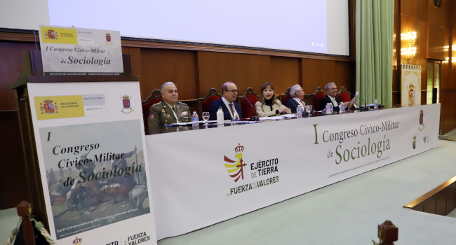 Celebrado en la Academia de Infantería del Ejército de Tierra en Toledo el I Congreso Cívico-Militar de Sociología