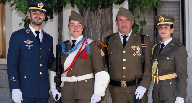 Padres soldados, hijos oficiales