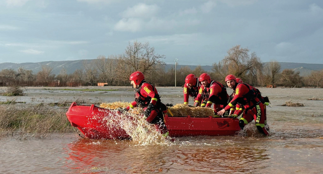 Operación inundaciones Andalucía